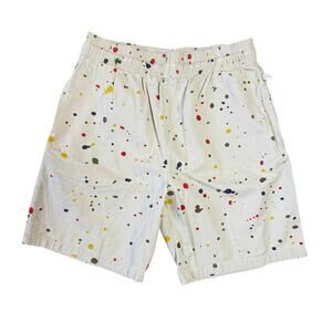 Cookman Chef Short Pants Sauce Splash and Beige Size XL XLarge